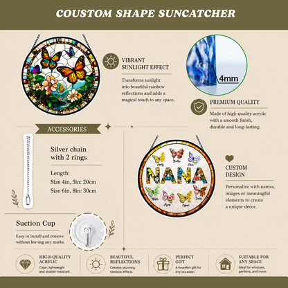 Custom Shape Suncatcher